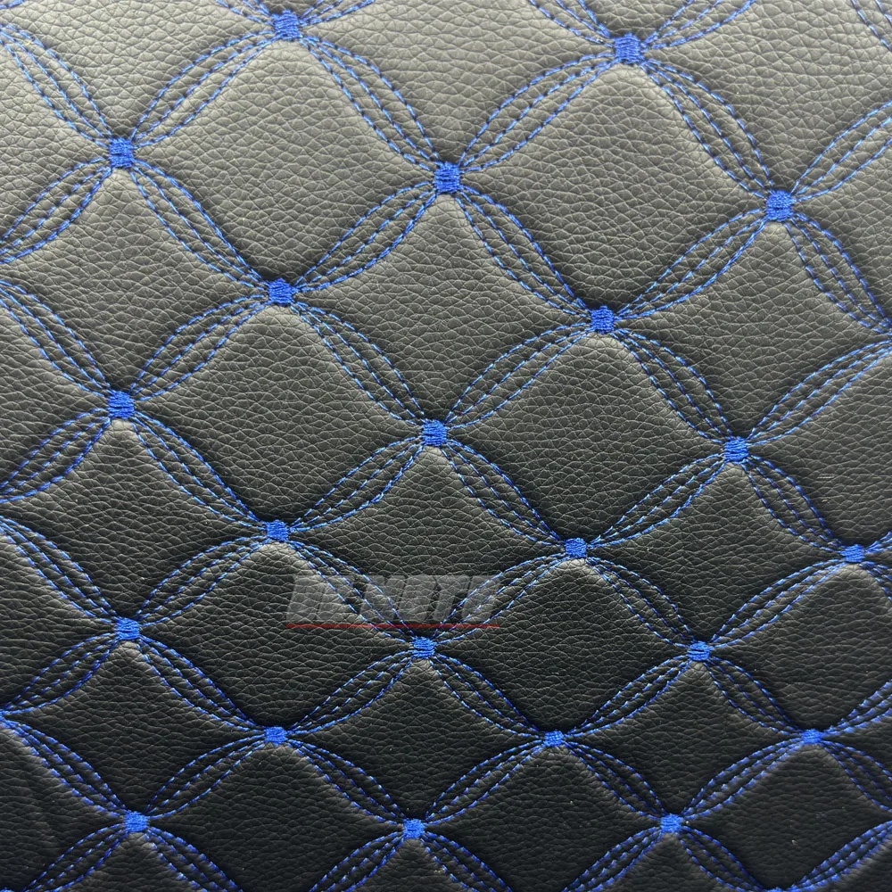 Для вкладышей сиденья 2023 CVO 2024 NON Black w Blue шить Harley туристические модели Боковая