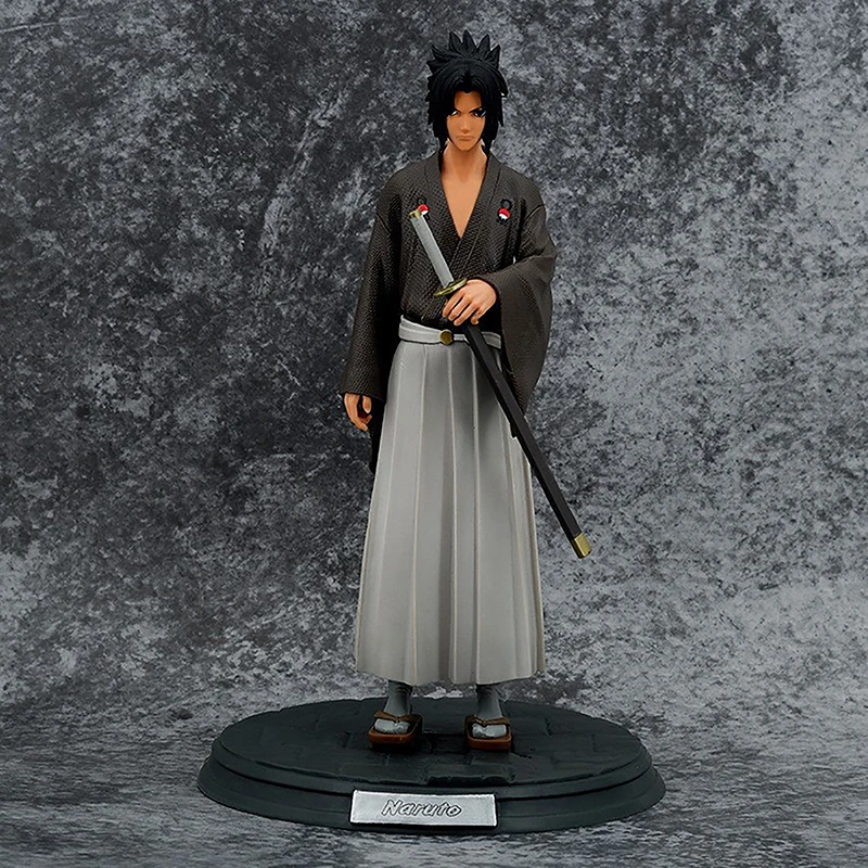 

30CM Uzumaki Kimono Figure Uchiha Sasuke Anime Figurine Model GK PVC Statue Collection Toy Christmas Gift Figma