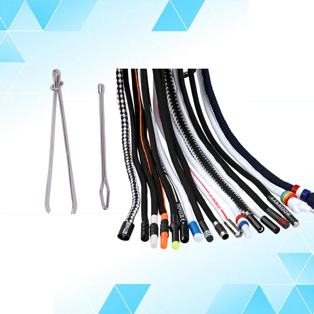 

Drawstring Cord Replacement Threader Hoodie Sweatpants Rope Elastic Tool Threading String Sewing Thread Jacket Shorts Sweatpant