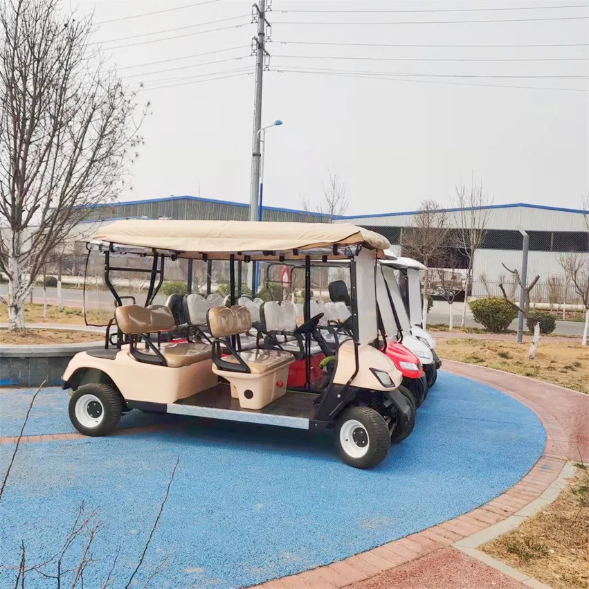 

Электрическая машина для гольфа, новинка 2/4 /6 человек, 4 колеса, клубный автомобиль для продажи, оптовые цены, тележка для гольфа