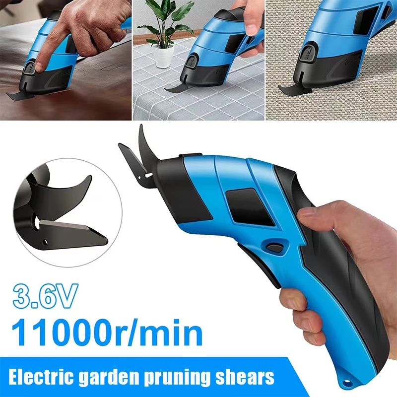 Ножницы с литиевой батареей 3 6 В зарядка через USB электрические ножницы для