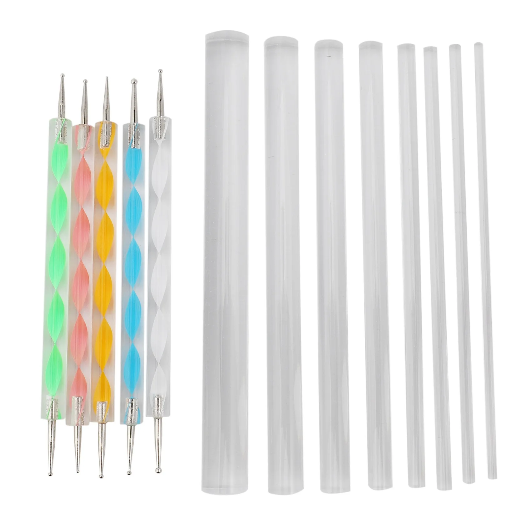 Mandala Dotting Tools Set for Painting Rocks Dot Kit Rock Stone Pen Polka Tool Template Cosmetic Br