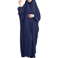 european and american fashion stitching dress middle east hooded clothes for worship service four seasons dress muslim robe21390