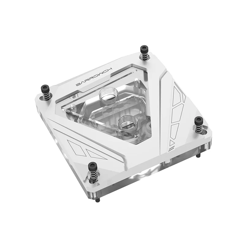 Водяной блок процессора BARROWCH для Intel 115X X99 X299 LGA1700 1200 охладитель белый черный