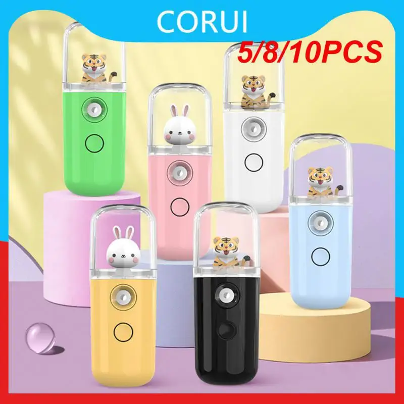 

5/8/10PCS 30ml Cute Pet Humidifier Cute And Creative Mini Water Replenisher Portable Spray Rechargeable Beauty Humidifier
