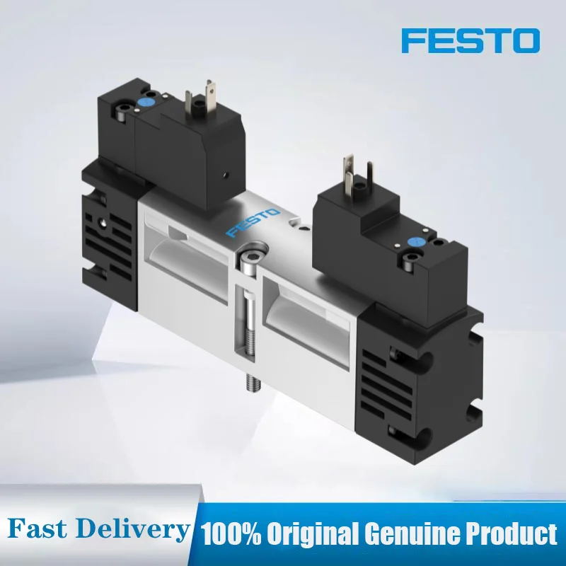Фото Электромагнитный клапан FESTO 547174-VSVA-B-B52-H-A1-2AC1 Оригинальный высокопроизводительный 5/2-ходовой бистабильный клапан VSVA: гибкий и надежный №1