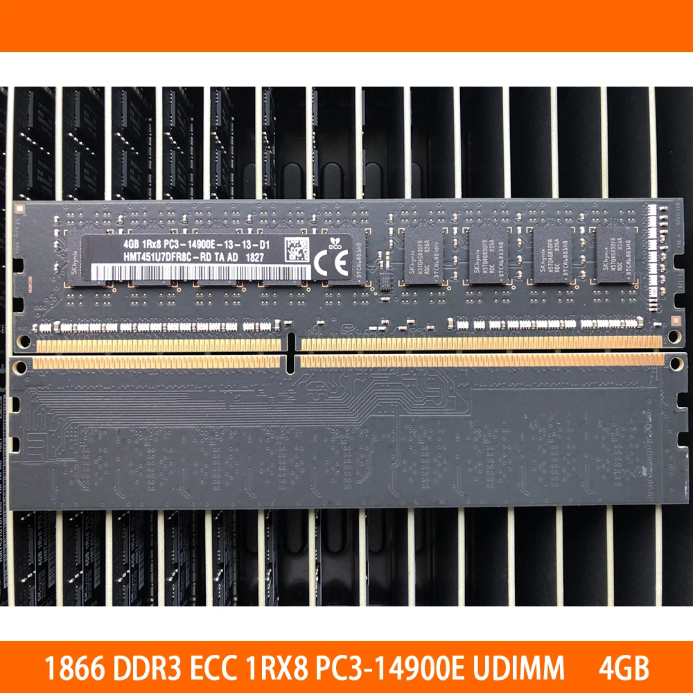 1866 DDR3 ECC 1RX8 PC3-14900E UDIMM 4GB 4G RAM для SK Hynix памяти высокого качества Быстрая доставка