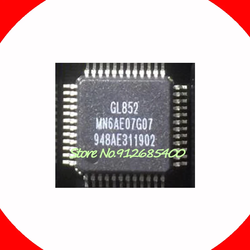 

5 Pcs/Lot GL852 QFP48 New and Original In Stock
