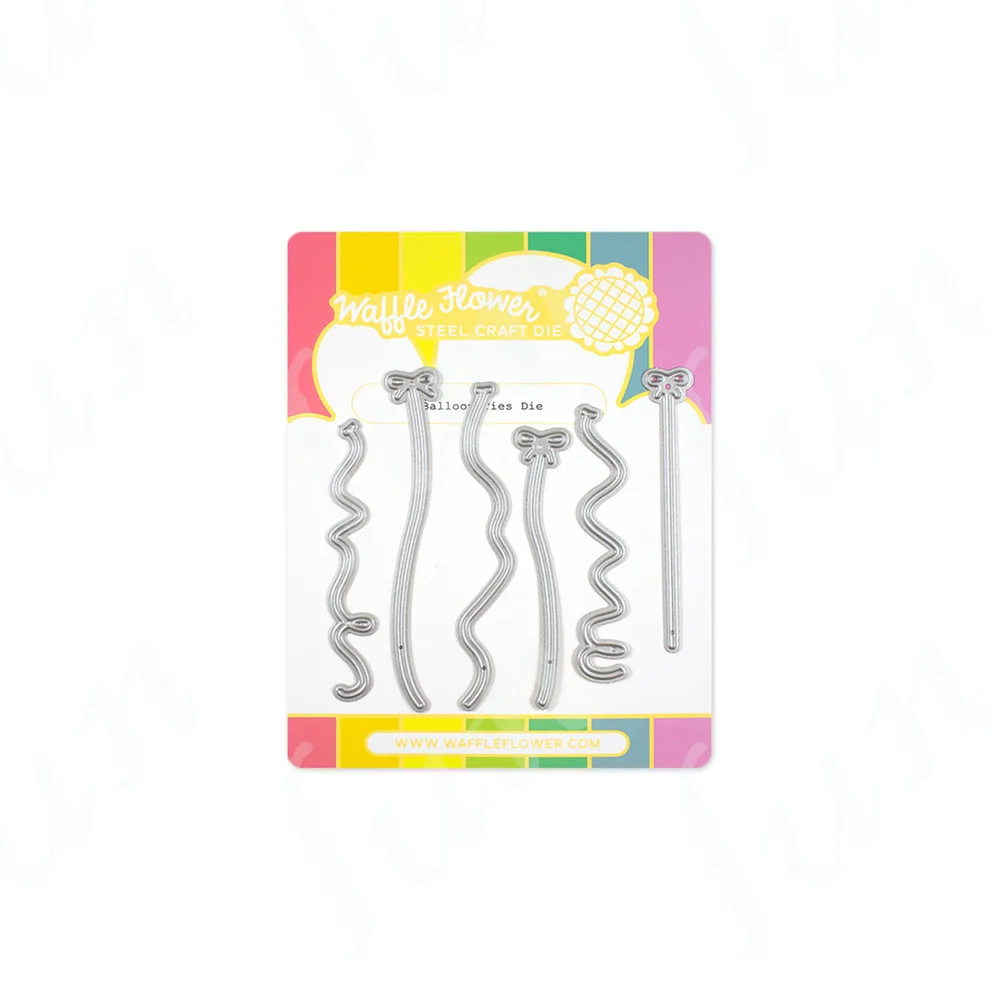 

Balloon Ties Die Cutting Dies for DIY Craft Supplies Scrapbooking Accessories Photo Album Paper Card Embossed Template