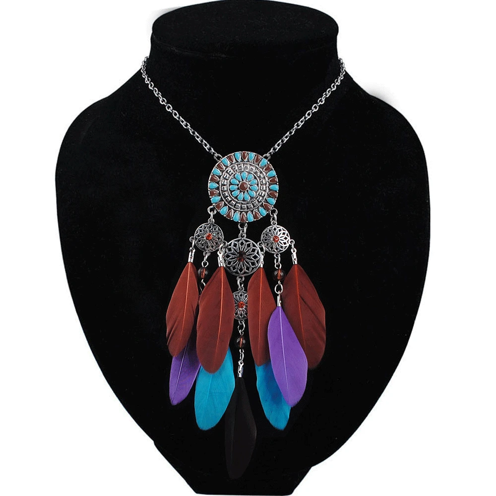 

Feather Charm Women's Necklace