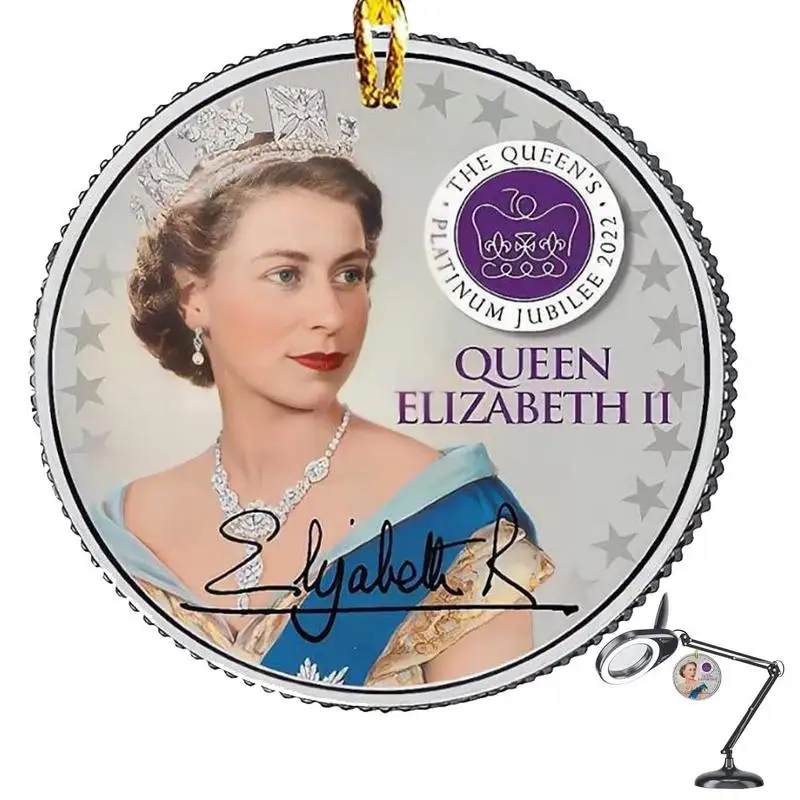 

Queen Elizabeth Christmas Decoration Remembrance Memorial Queen Decorations Queen's Funeral National Mourning For Window Or Wall