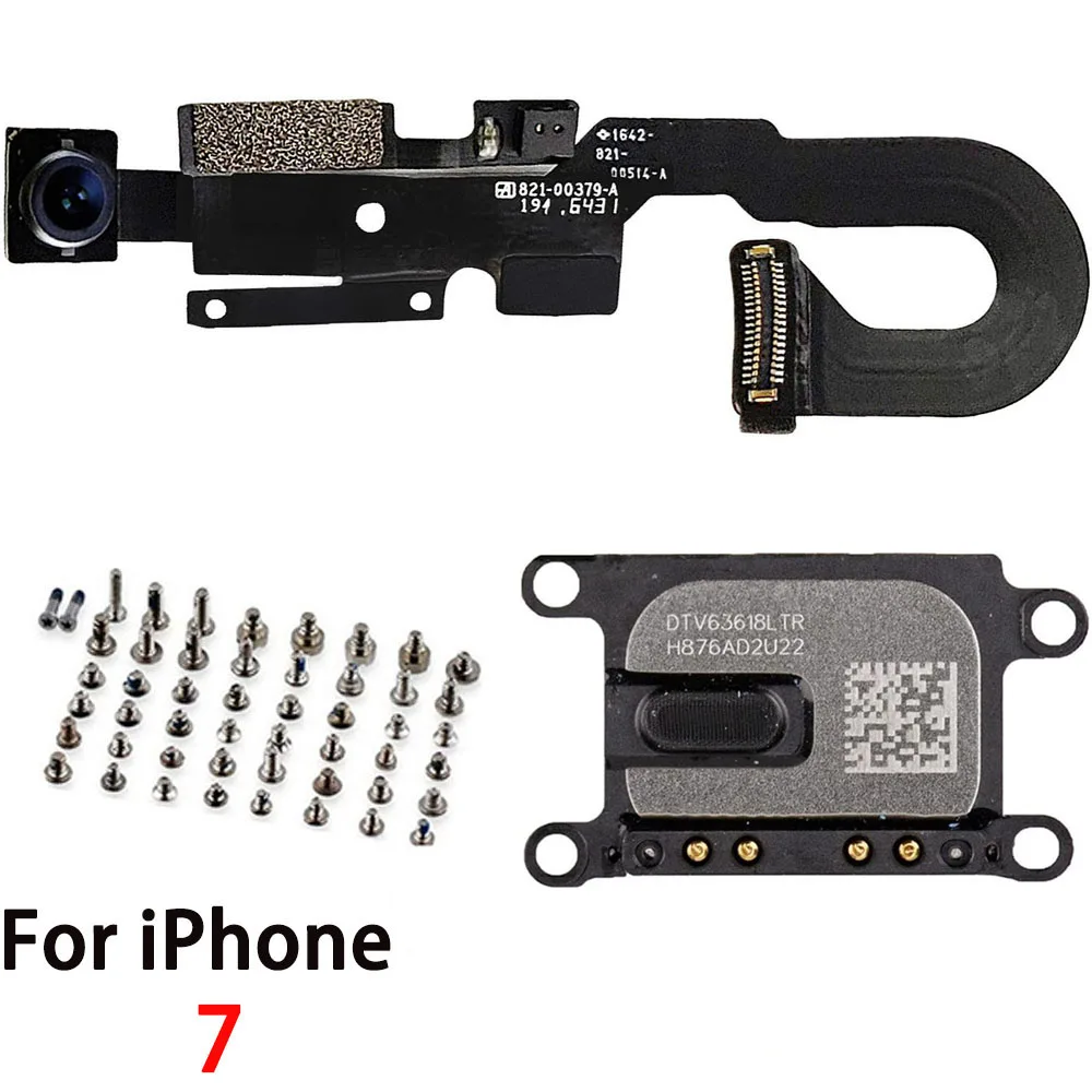 Гибкий кабель для фронтальной камеры микрофон с датчиком приближения полный