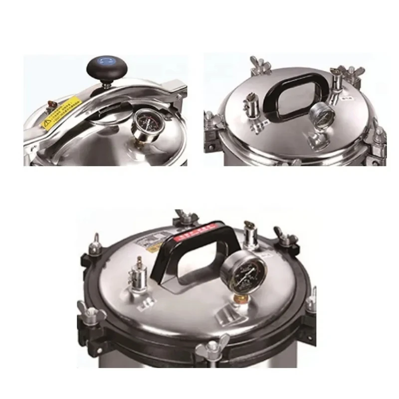 IKEME 18л/24л лабораторный высокотемпературный паровой стерилизатор портативный