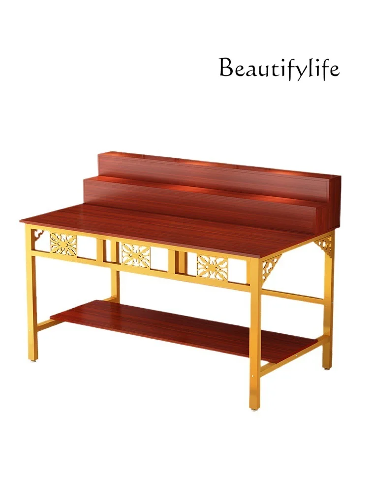 Стол для объявлений буддийского блеска Shrine God of Wealth Yezi трехслойный бытовой стол