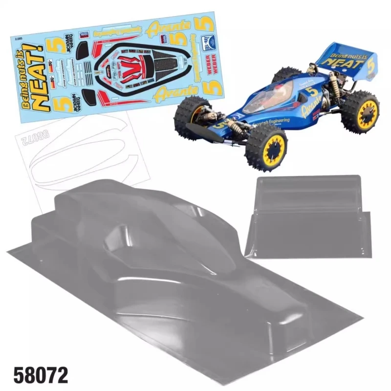 Корпус Tamiya Avante 1/10 из пластика