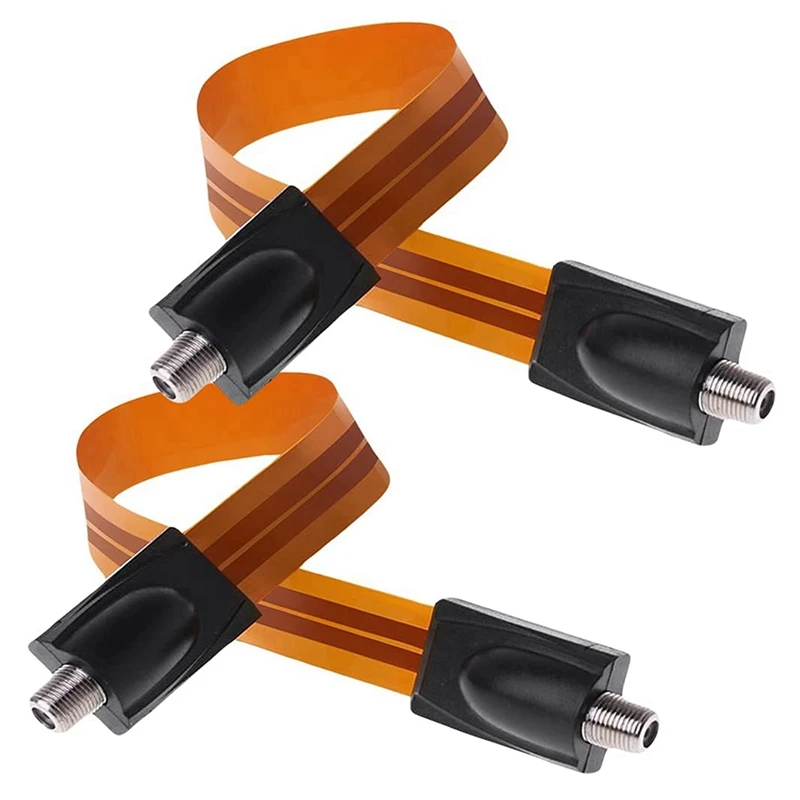 

Ghost Flat Wire, RG6 Extreme Slim Coaxial Cable Flat For Window And Door (2 Pack)