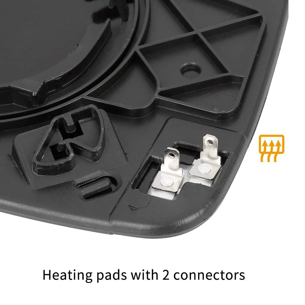 Левое зеркальное стекло с подогревом для Land Rover Discovery 3 Freelander 2 Range Sport LR017070