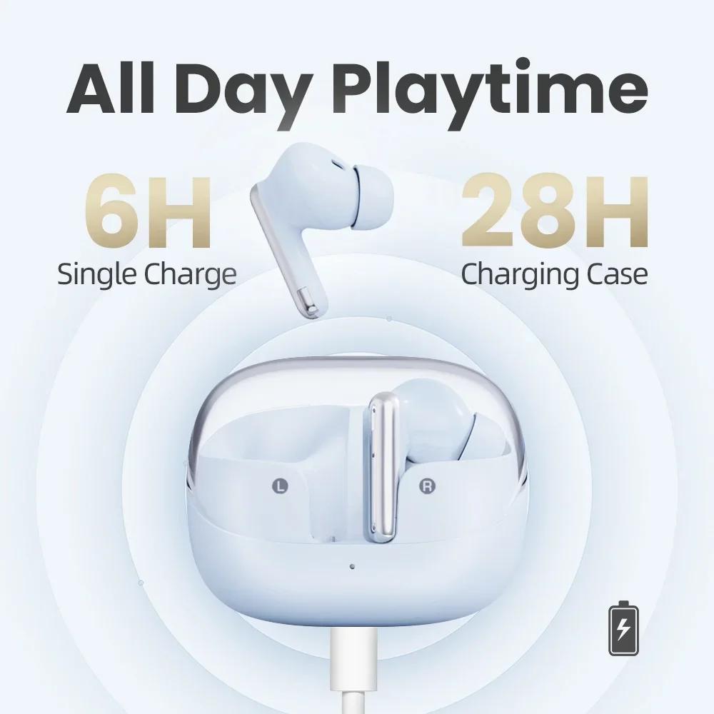 SHANLING MTW60 True Wireless Bluetooth V5.3 Eaebuds 13 мм динамический драйвер наушники-вкладыши с