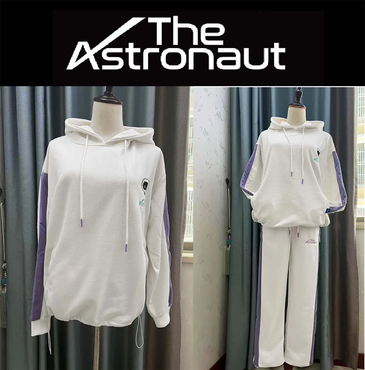Костюм с капюшоном kpop Jin The Astronaut Merch, повседневная куртка + спортивные штаны, штаны для бега