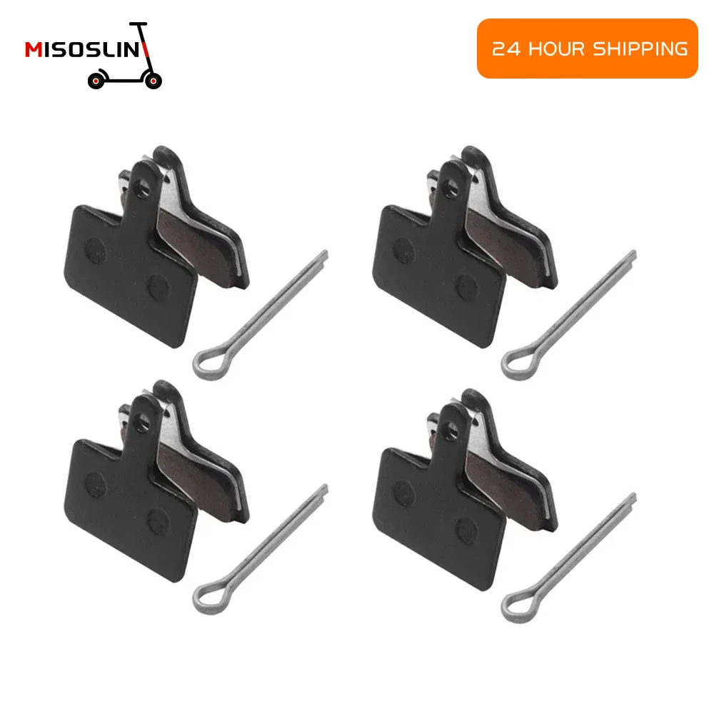 4 пары велосипедных полуметаллических тормозных колодок Dic для TRP Tektro Shimano Deore Br-M575