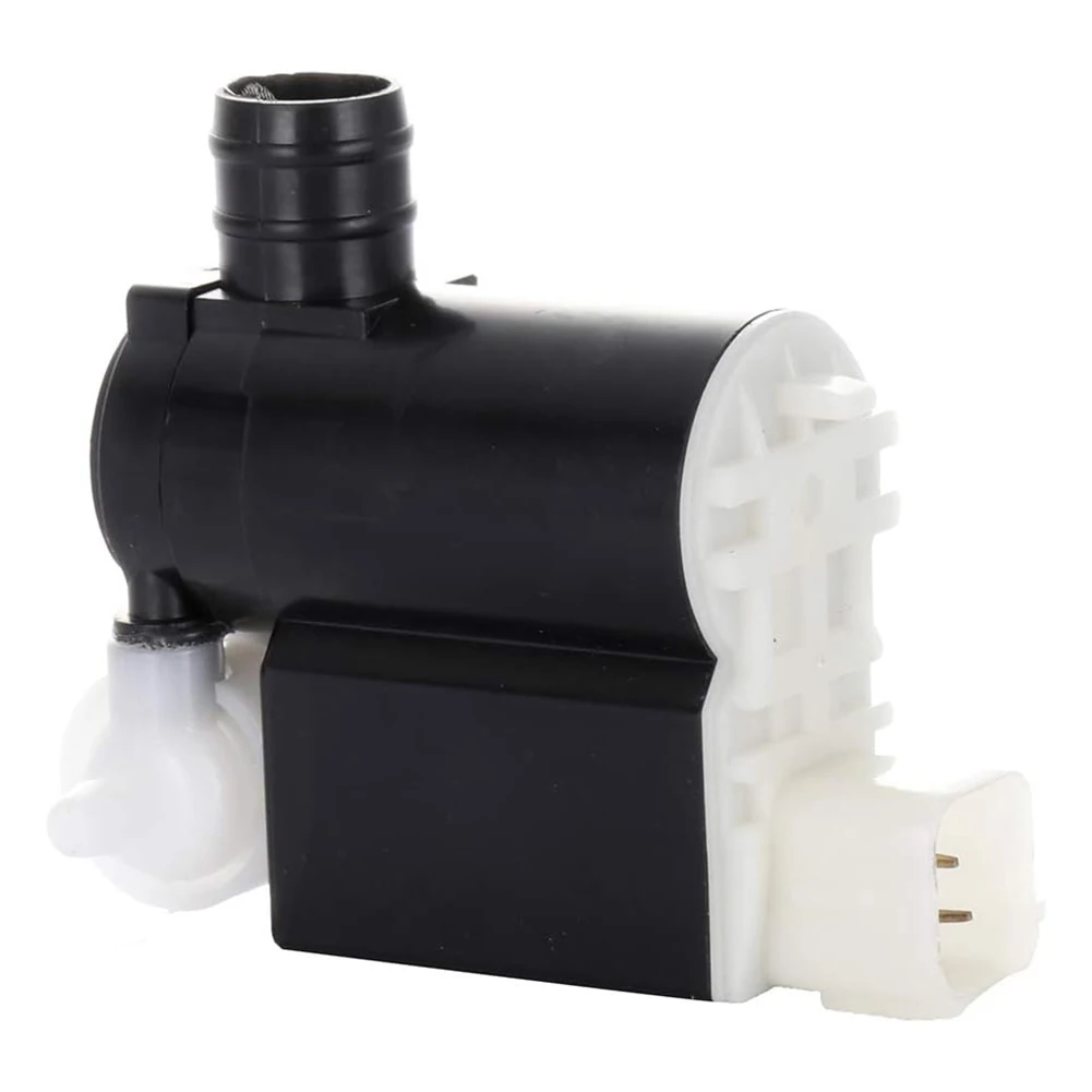 

Car Windshield Cleaning Pump 98510-2L100 Accessories Black + White Easy To Install Parts Plastic Washer Pump 1 Pcs