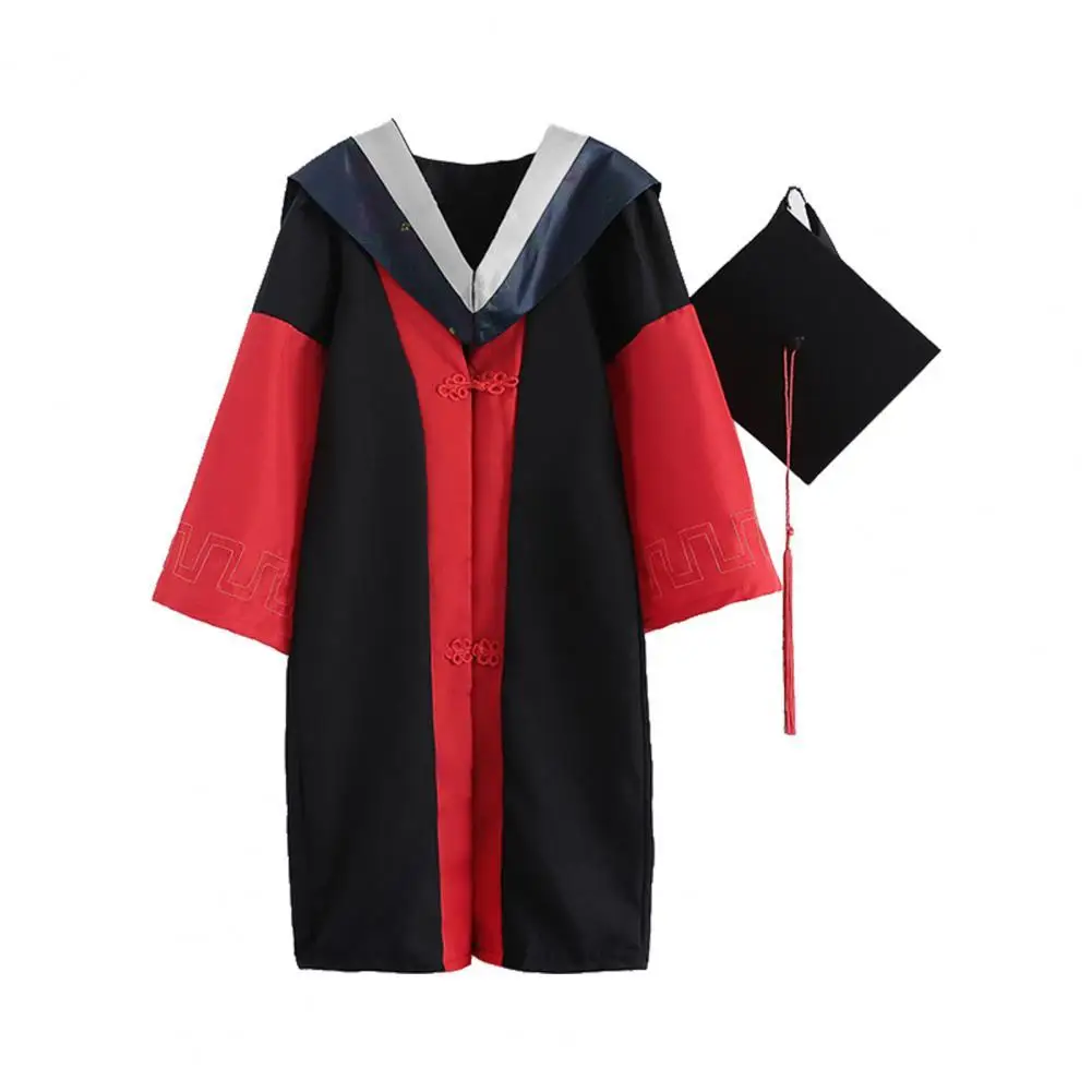 

1 Set Women/men Graduation Dress Uniform Anti-deformed Festive Academic Uniform for Unisex School Uniform