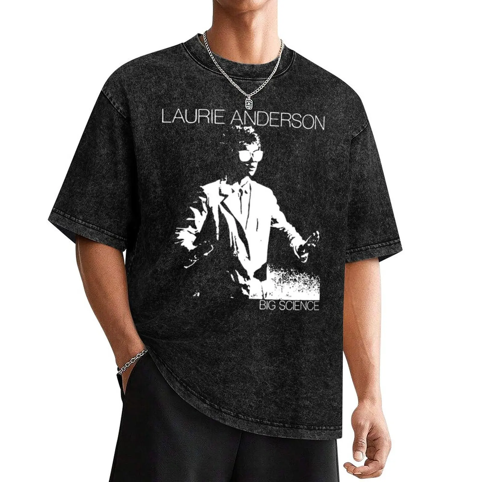 Футболка Laurie Anderson новые подарки и футболки топы больших размеров облегающие для