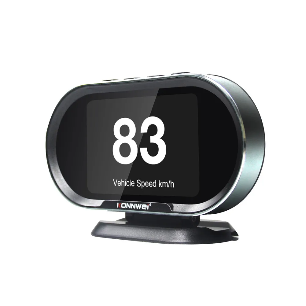 

OBD2 Car HUD Head Up Display Digital Speedometer On-Board Computer RPM Gauge Tachometer Oil Temp Scanner Fuel Consumption Alarm