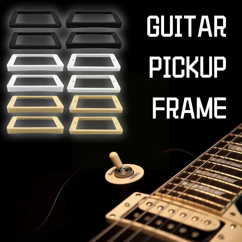 

Guitar Pickup Frame ABS Material Minimizing Noise Interference Holder Mounting Rings For Electric Guitar Parts Accessories S0C5