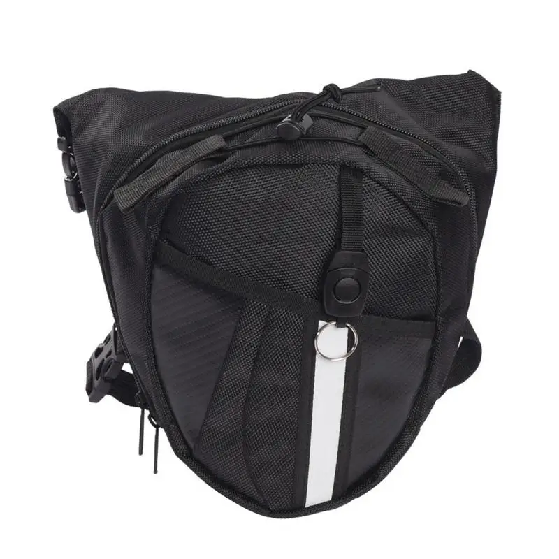 

Motorcycle Thigh Bag Leg Bag For Men's Motorcycle Outdoor Polyester Motorcycle Waist Bag Thigh Sling Bag Men And Women Black