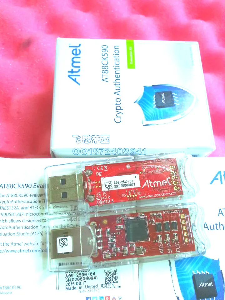 

Точечный AT88CK590 криптоаутентификация ECC508 USB-модуль ATMEL