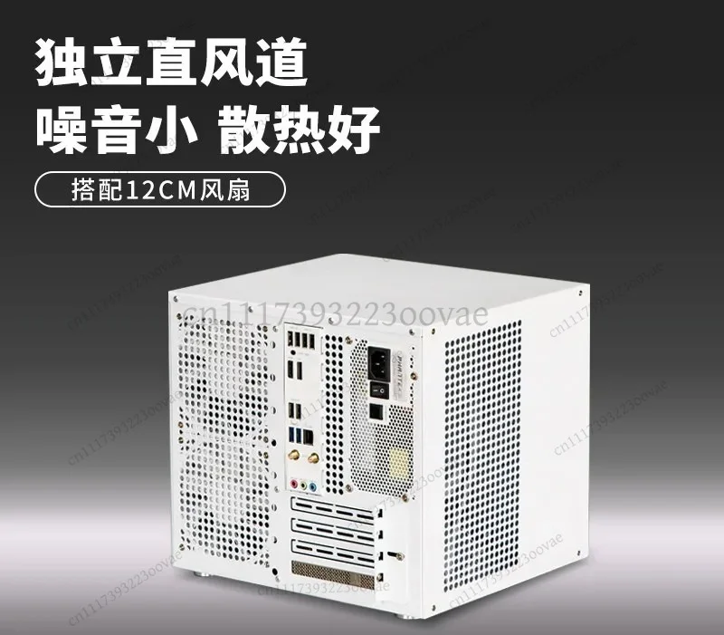Фото Корпус Df 8-Bay NAS MATX с поддержкой блока питания ATX для самостоятельной сборки сетевого хранилища. №3