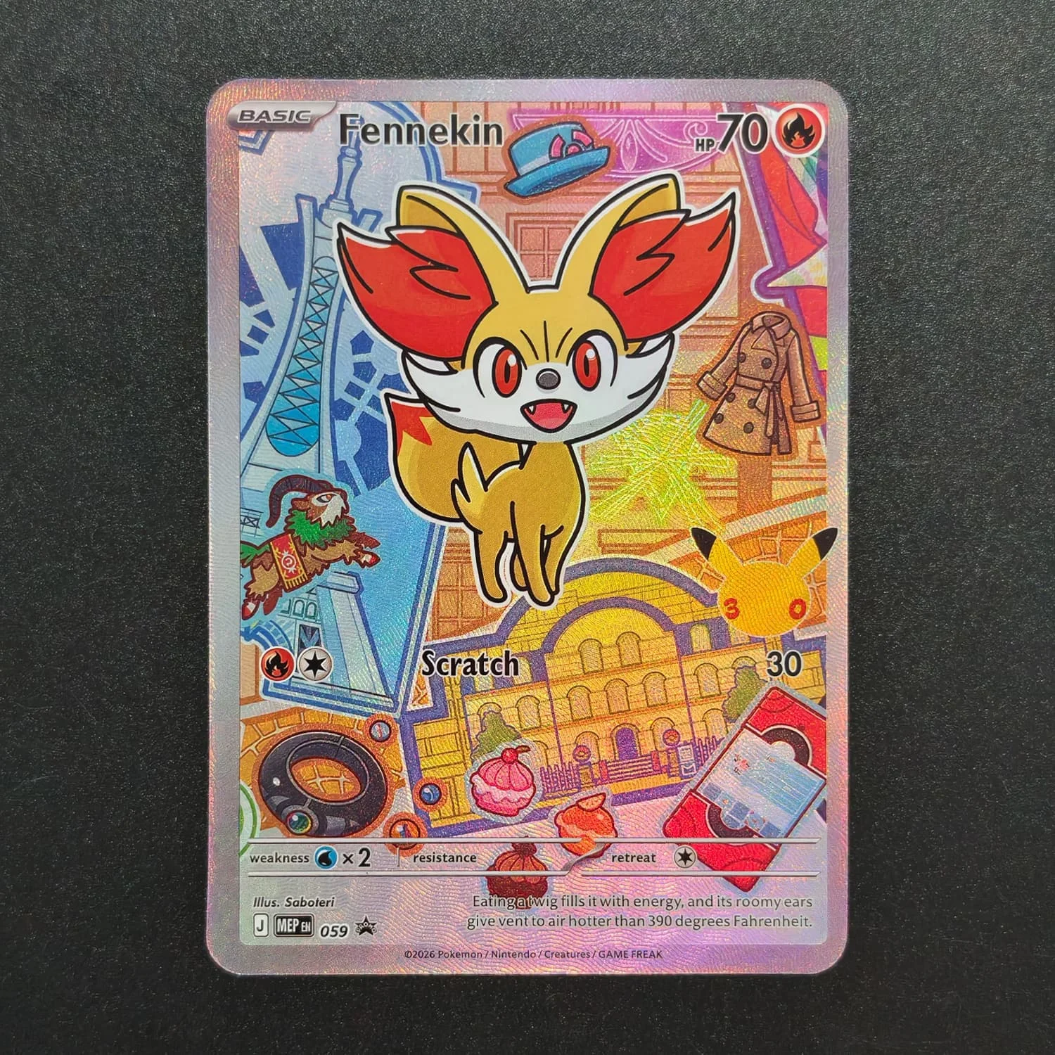Фото Коллекционная карточная игра Self Made Proxy Pokemon English 30TH Celebration First Partner MEP Series 3 Hoenn Kalos Paldea №2