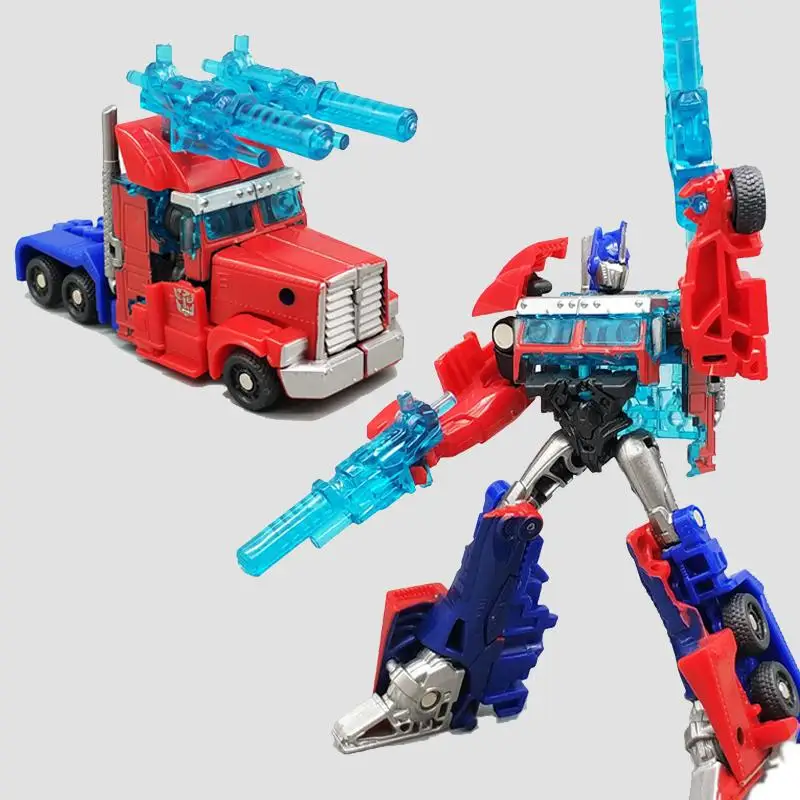 Фото Игрушки-трансформеры Prime Cyberverse Scout Class Megatron Ironhide Optimus Prime Ultra Magnus, фигурки игрушек, автоботы, подарок №1