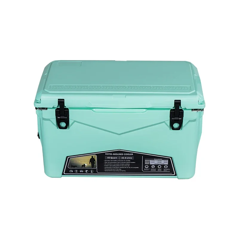 45 л Kuer наружные пластиковые жесткие охладители для кемпинга вращающаяся коробка