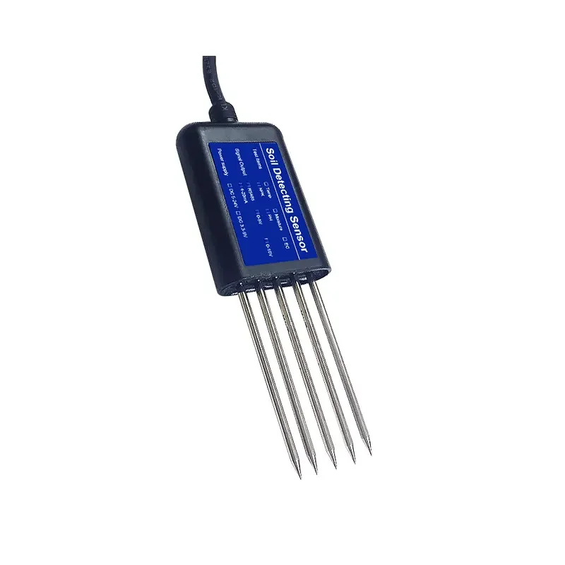 Фото 2026 TR-300 8-в-1 Измеритель влажности почвы RS485 PH EC Соленость NPK Температура 0.1 для сельского хозяйства, растений, агропромышленных предприятий №5