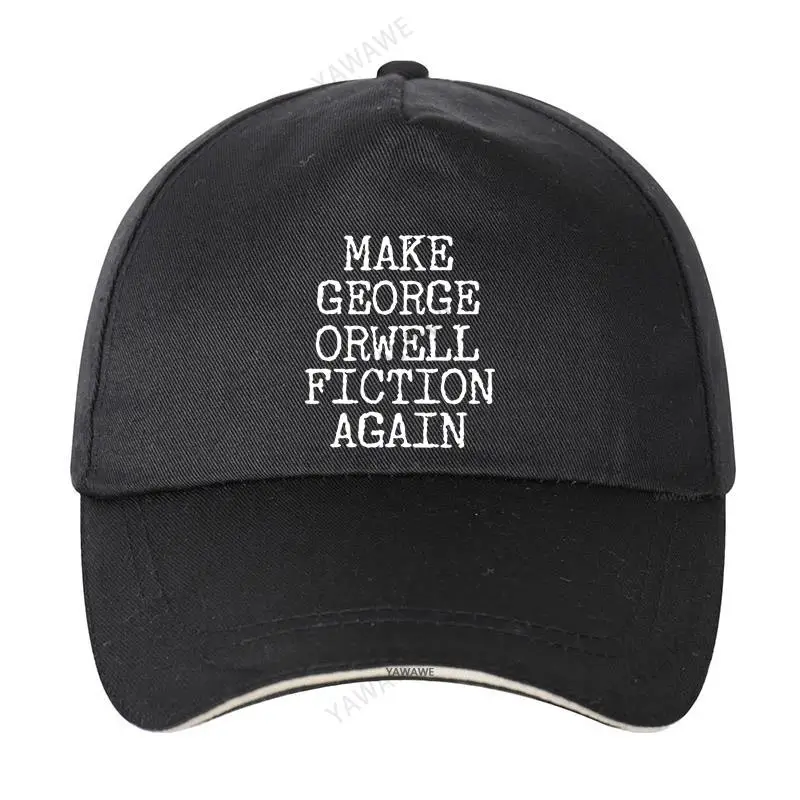 

Baseball Cap Spring Summer Solid Sunhat Make George Orwell Fiction Again yawawe brand Hip Hop Fishing Hat