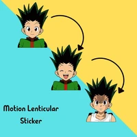 gon motion sticker hunter x hunter anime stickers waterproof decals
