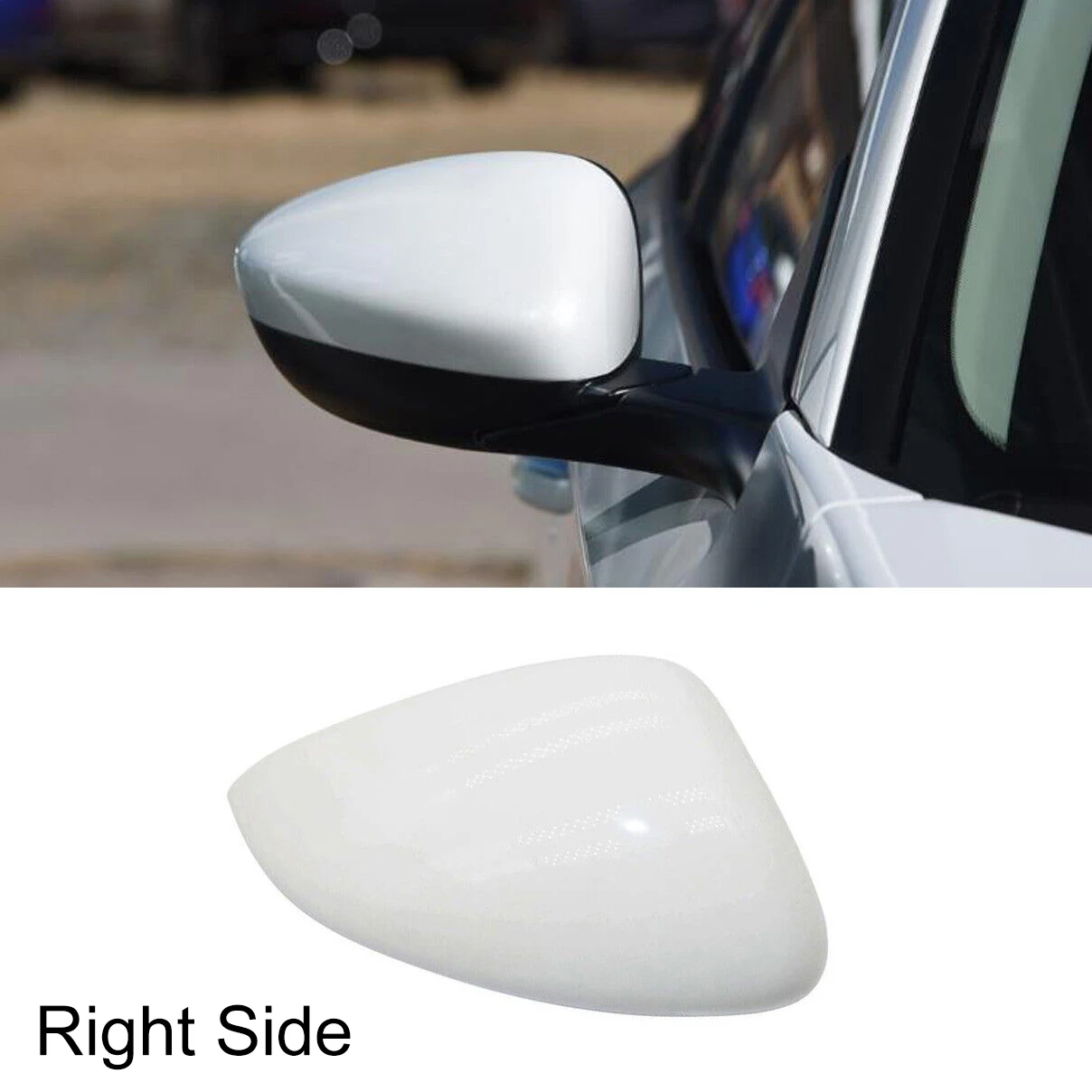 

For Honda For Accord 18-20 Right Side Rear View Mirror Cover Cap 76201-TVA-A31 ABS Rear View Mirror Covers