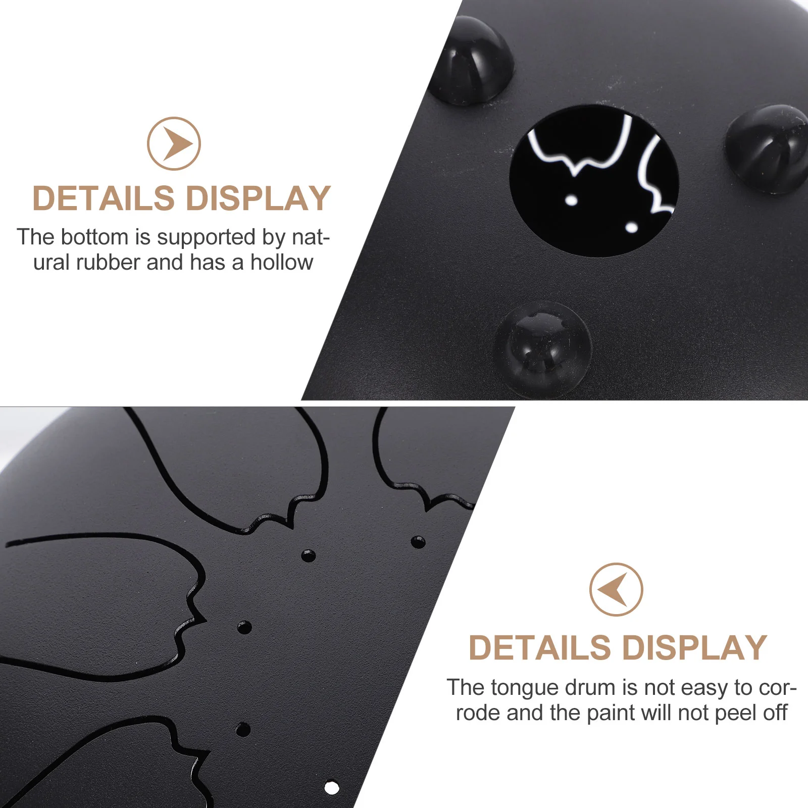 

1 компл. Портативный барабан для языка полезный ручной барабан детский перкуссионный инструмент