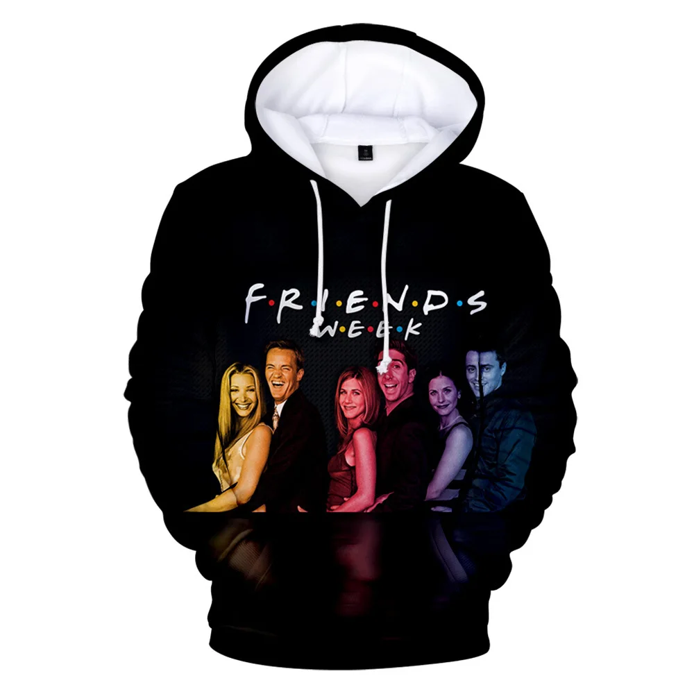 

3D Printed Friends Hoodies Men Autumn And Winter Tv Series Friends Sweatshirt