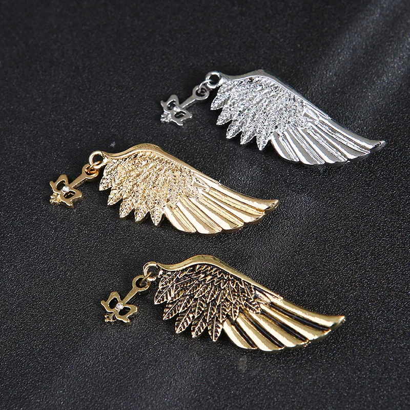 

Creative Boat Anchor Wings Pins Men's Business Wedding Suit Breastpins Women's Party Skirts Accessories Gentlemen's Gifts