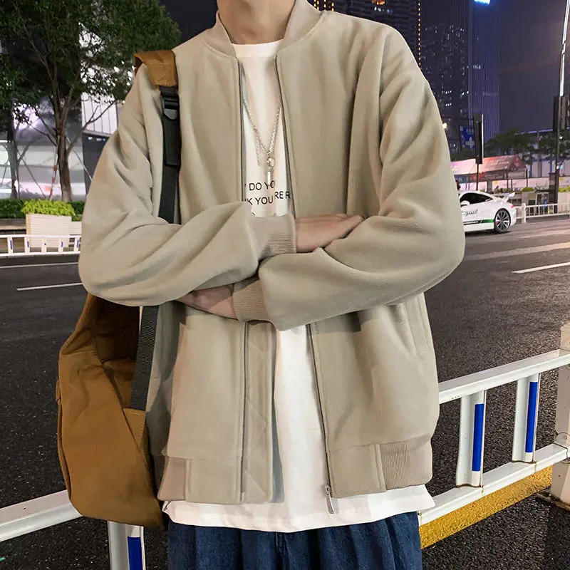 

Модная куртка HENGLUHengluguo, бейсбольная форма в европейском и американском стиле, трендовая легко сочетающаяся с Coat054