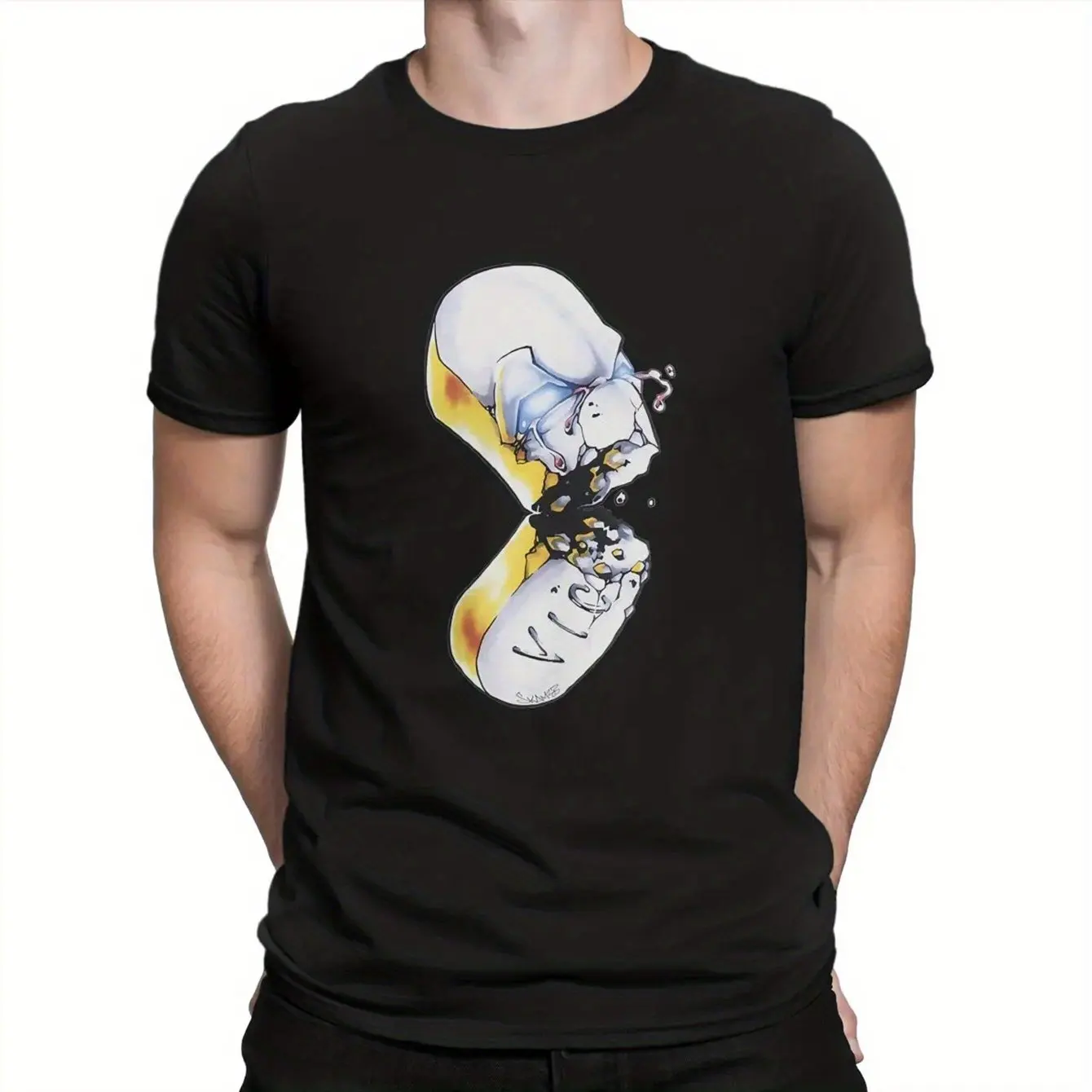 Мужская футболка Eminem E Vicodin Pill — тонкая модная Shady LP с графическим рисунком