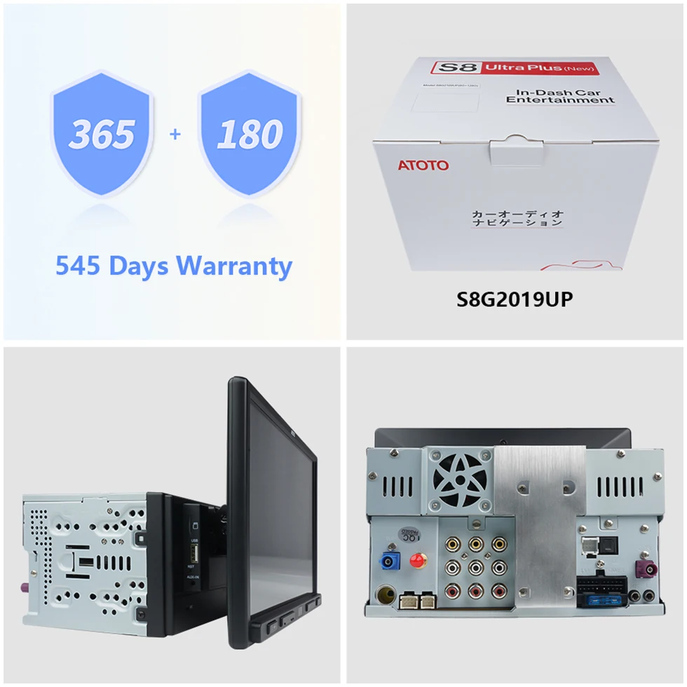 Мультимедийная магнитола ATOTO мультимедийная стерео-система на Android с 10 1-дюймовым