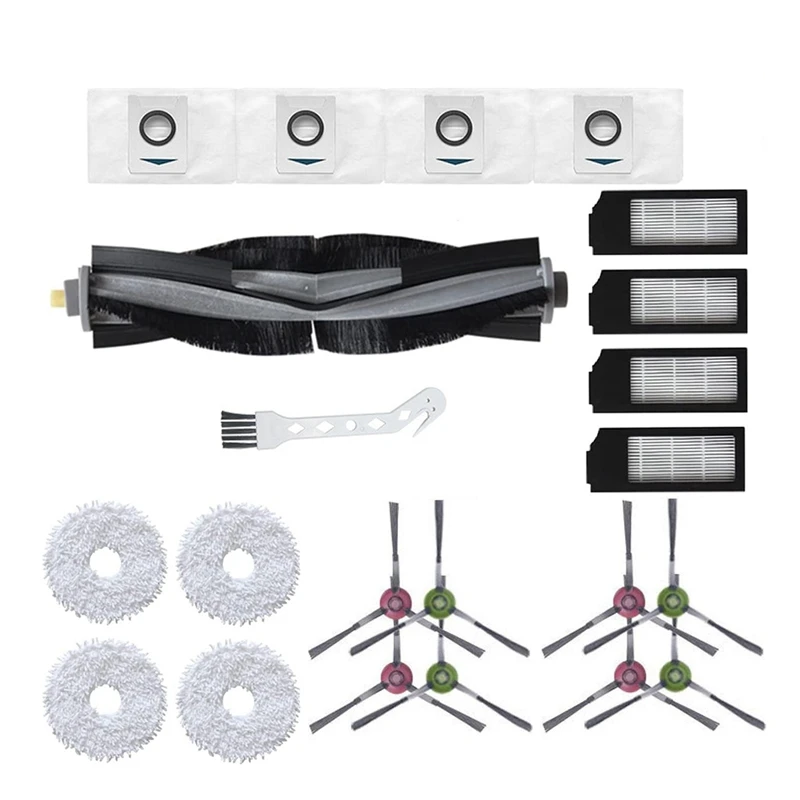 

Replacement Spare Parts Fit For Ecovacs Deebot X1 Omni/Turbo Vacuum Cleaner Accessory Kit