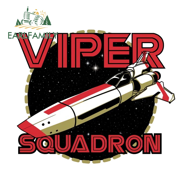 

EARLFAMILY 13 см x 10,9 см для Battlestar галактика автомобильные наклейки модная Солнцезащитная оригинальная устойчивая к царапинам наклейка на доску д...