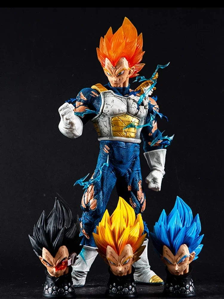Фото Фигурки Dragon Ball 21-30 см, модель слепых коробки, коллекционные фигурки, подарки, аниме, экшн-фигурка, сюрприз Super Saiyan Goku Vegeta №3