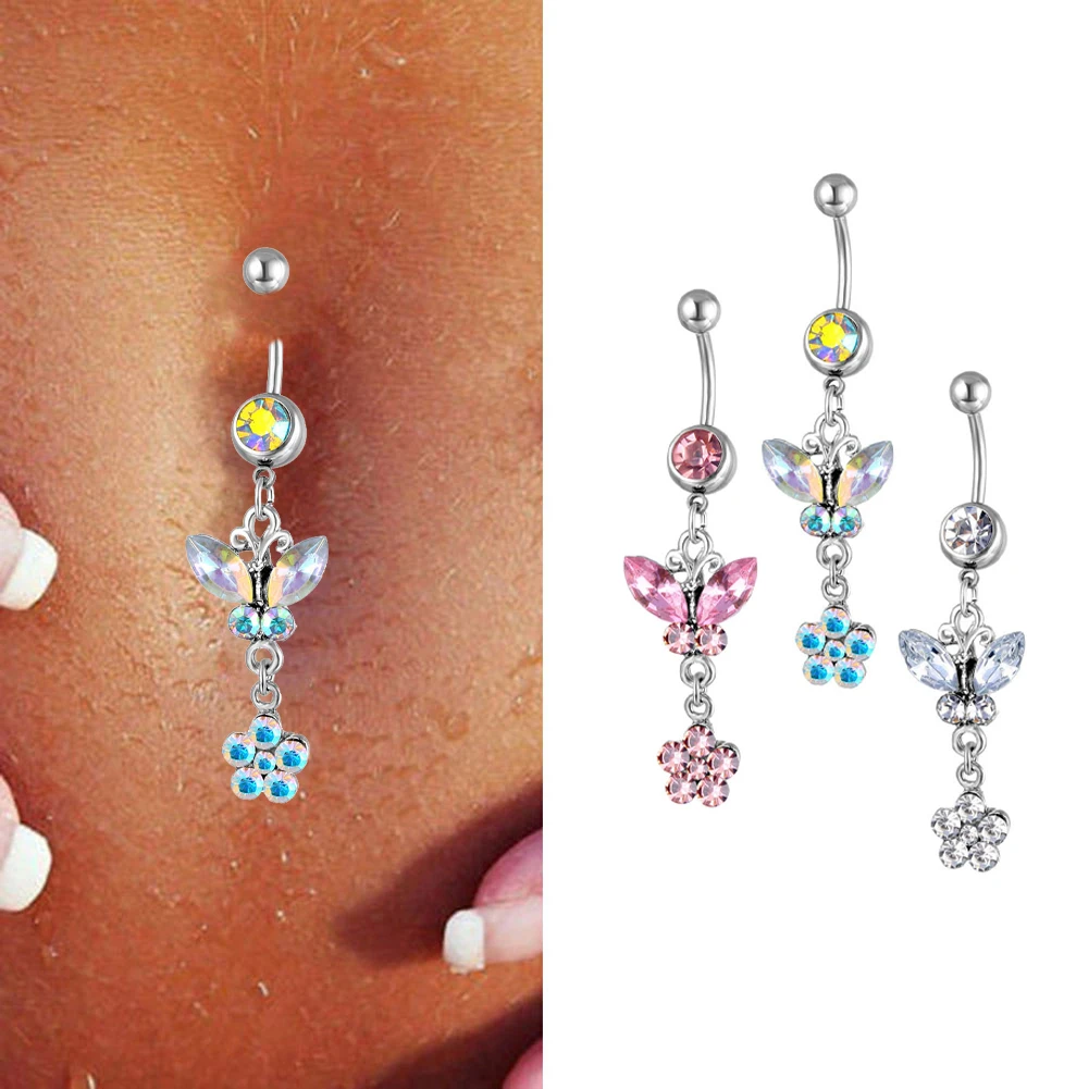 

Кольцо для пупка из нержавеющей стали для женщин и девушек