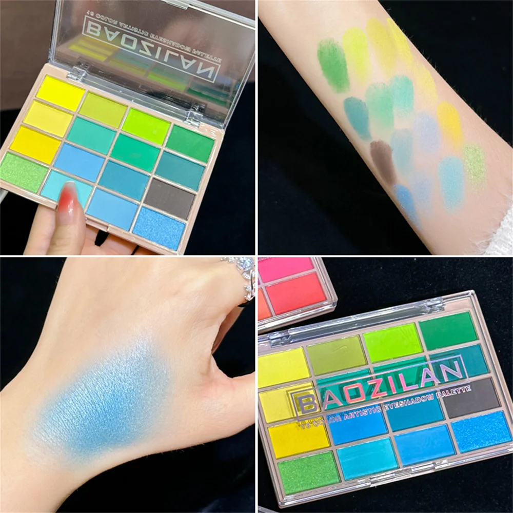 Перламутровые тени для век Палитра стойкий макияж высокая цветопередача